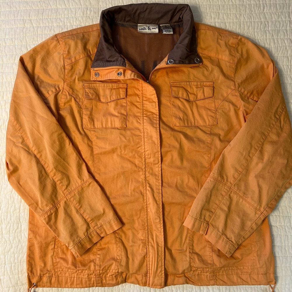 Orange Retro Vibe Jacket